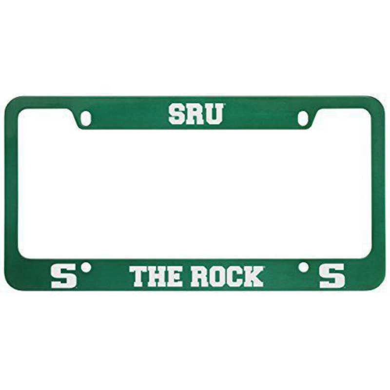 SM-31-GRN-SLPROCK-1-SMA: LXG SM/31 CAR FRAME GREEN, Slippery Rock Univ